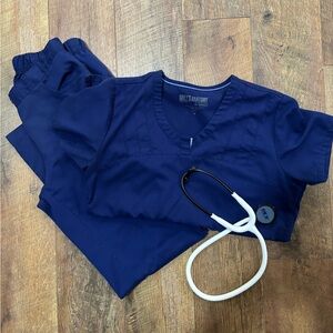 Grey’s Anatomy Scrub Set - Navy